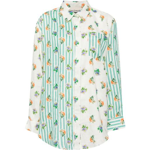 ALEMAIS camicia a righe - toni neutri