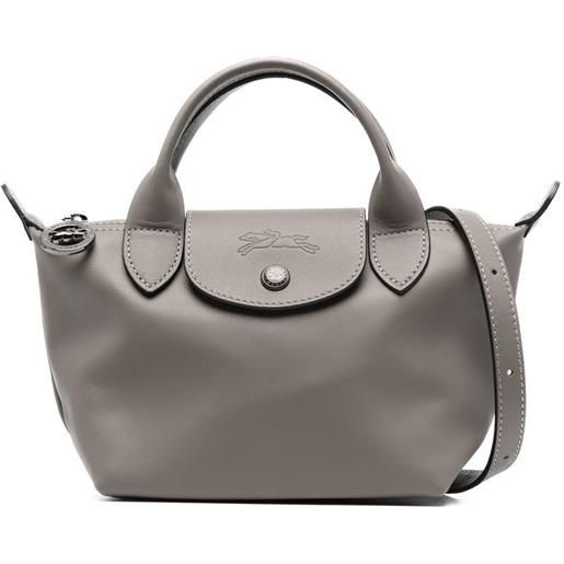 Longchamp borsa con manico le pliage - grigio