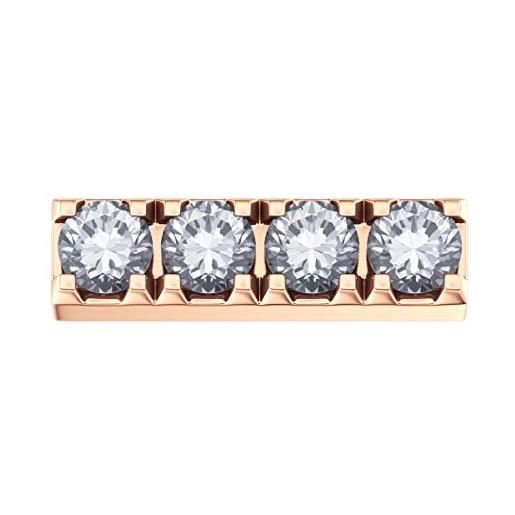 DonnaOro Charm Cuore Semplice In Oro Rosa 18kt – Elements. Un Piccolo Gioiello Minimal Da 6x6 Mm, Perfetto Per Un Bracciale O Una Collana. - 3