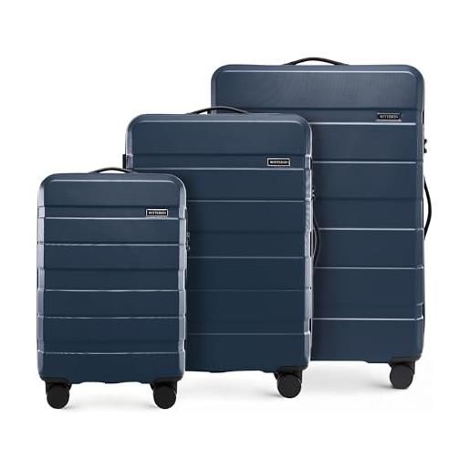 Valigia Grande Wittchen KOMODO Line - ABS, 98L, 4 Rotelle, Lucchetto TSA, 77x54x29 Cm - Foto 11