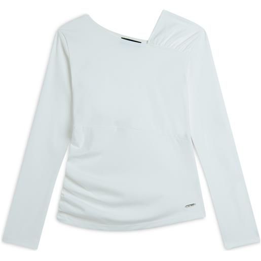 Freddy maglia manica lunga in jersey dal taglio asimmetrico