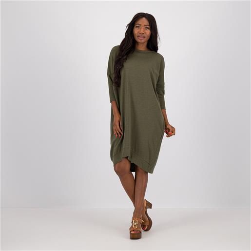 Caterina Lancini maxi maglia con scollo tondo e manica con polsino