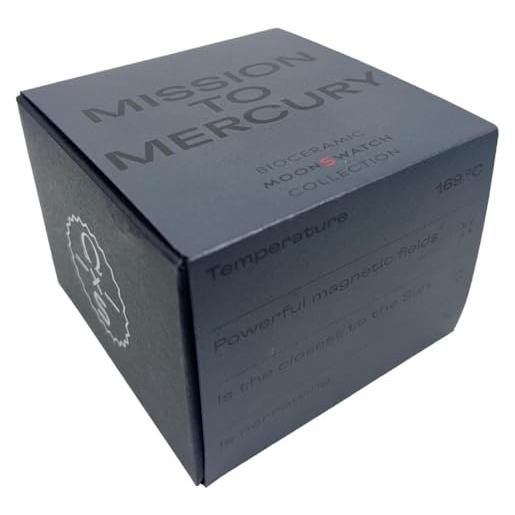 ALE E COMMERCE orologio da polso moonswatch realizzato per omega x swatch mission to mercury in bioceramica