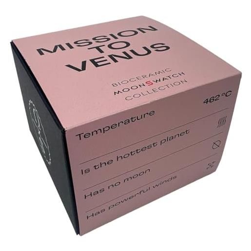 ALE E COMMERCE orologio da polso moonswatch realizzato per omega x swatch mission to venus in bioceramica