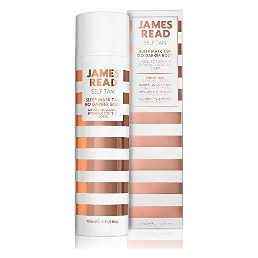 James read sleep mask tan go darker corpo 200 ml