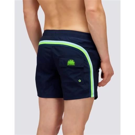 Sundek - costume m504 pantaloncino mare corto vita elas. Crinkled