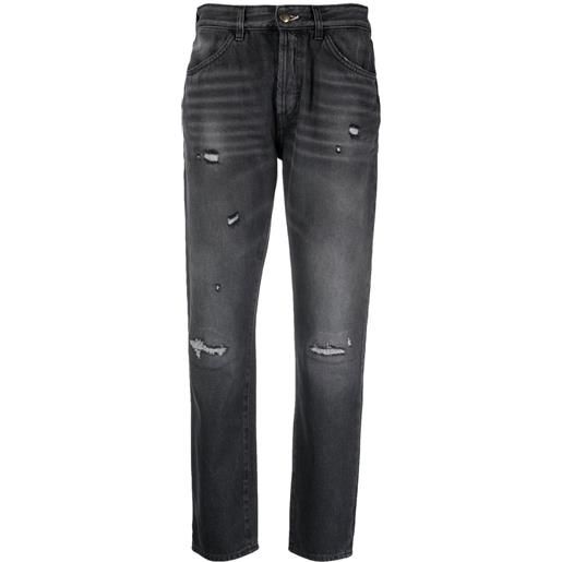 Washington Dee Cee jeans slim con strappi - grigio