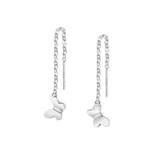 Morellato orecchini donna in acciaio, collezione talismani - saun33