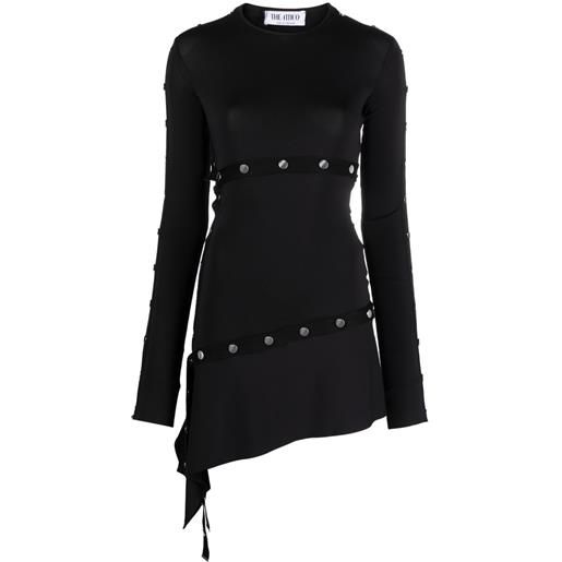 The Attico abito asimmetrico - nero