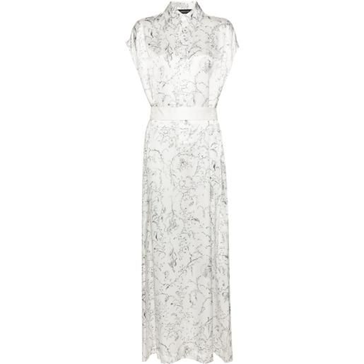 Fabiana Filippi chemisier con stampa - bianco