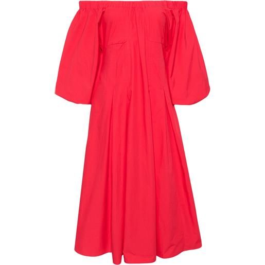 Rejina Pyo abito midi greta - rosso