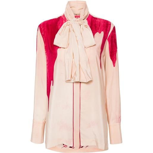 F.R.S For Restless Sleepers camicia eunice con stampa - rosa