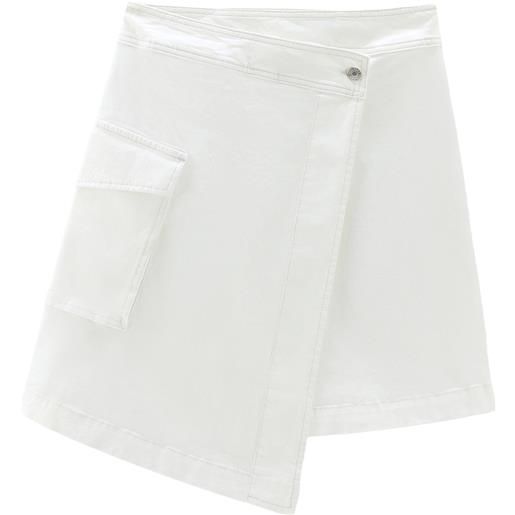 WOOLRICH cotton twill skirt