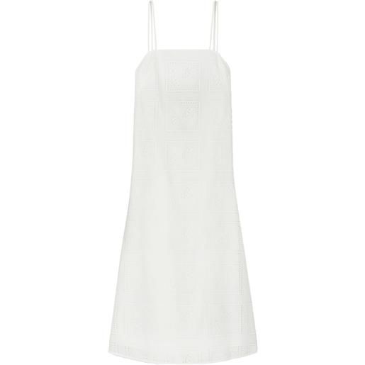 Tory Burch abito midi - bianco