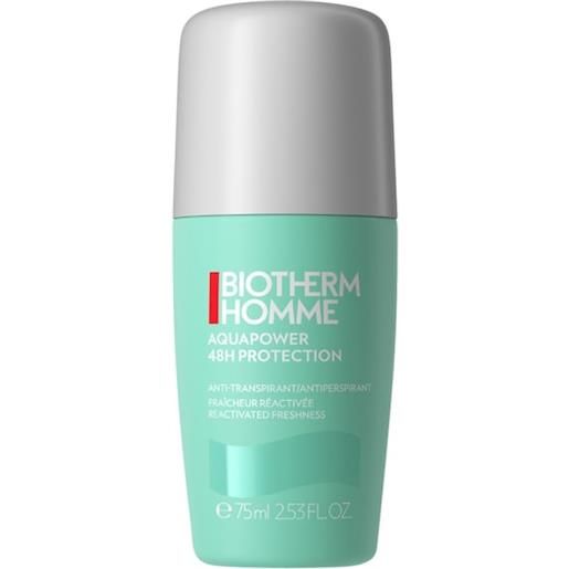 Biotherm Homme biotherm-homme cura-delluomo aquapower. Ice cooling effect. Deodorant roll-on 75 ml (288,93 € / 1 l)