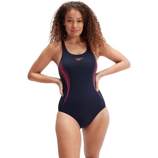 SPEEDO womens placement muscleback costume intero da donna