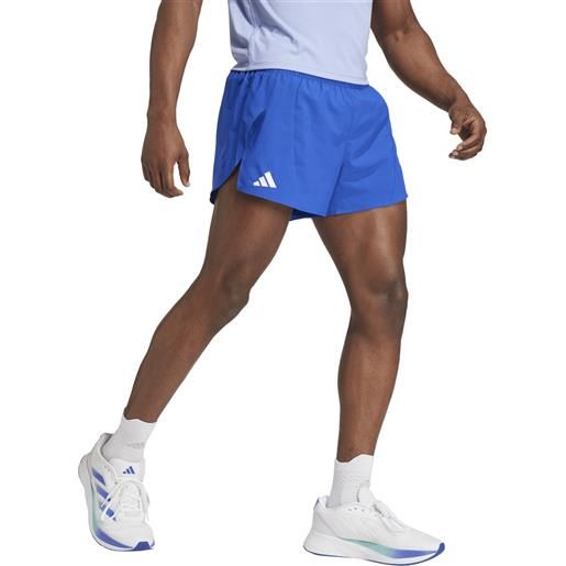 ADIDAS short running split adizero essentials shorts uomo
