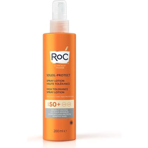 ROC OPCO LLC soleil protect lozione corpo spray elevata tollerabilità spf50+ roc 200ml