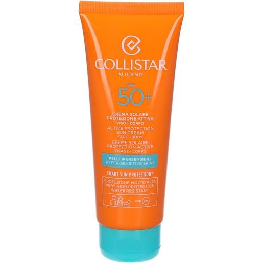 Collistar crema solare protezione attiva pelli ipersensibili spf50+ 100 ml