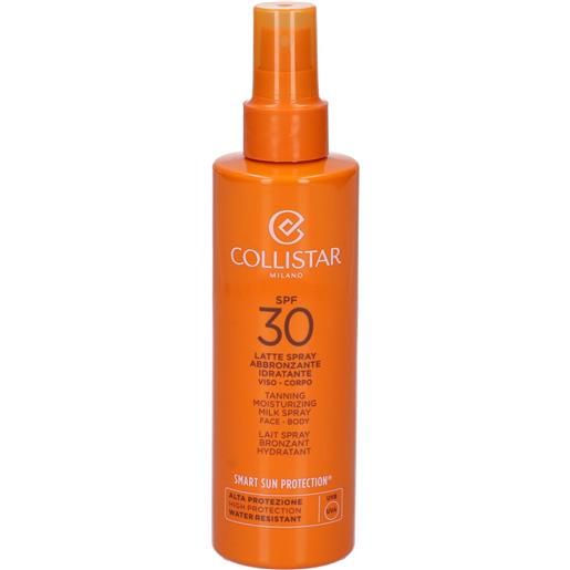 Collistar latte spray abbronzante idratante spf30 200 ml