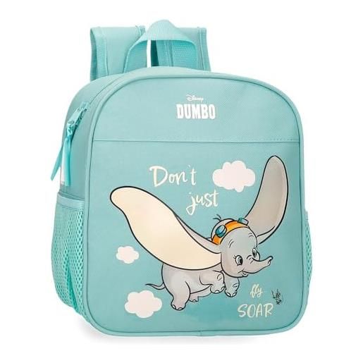 Disney dumbo fly bagagli- borsa a tracolla, bambine e ragazze, blu, taglia unica