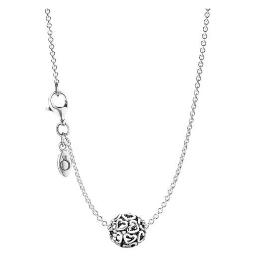 PANDORA collana da donna argento sterling 925 79893