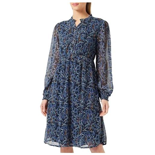 Noppies dress foshan nursing long sleeve all over print vestito, black olive-n130, 46 donna