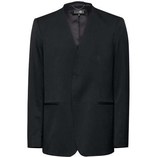 MM6 Maison Margiela blazer monopetto - nero