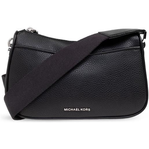 Michael Michael Kors borsa a tracolla jet set con logo - nero