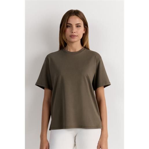 Intimissimi maglia manica corta in cotone luxury verde