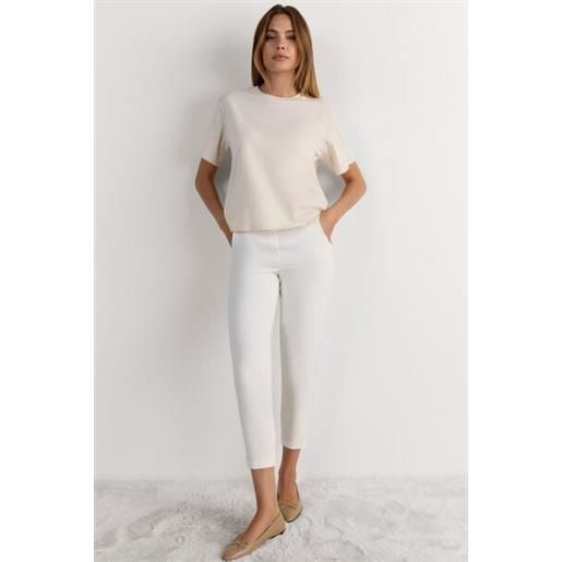 Intimissimi maglia manica corta boxy fit in cotone bianco