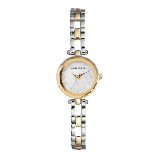 ANNE KLEIN orologio da donna con cinturino in cristallo premium