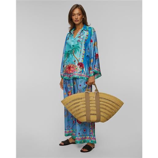 Muun cestino intrecciato Muun maxi sophie lace