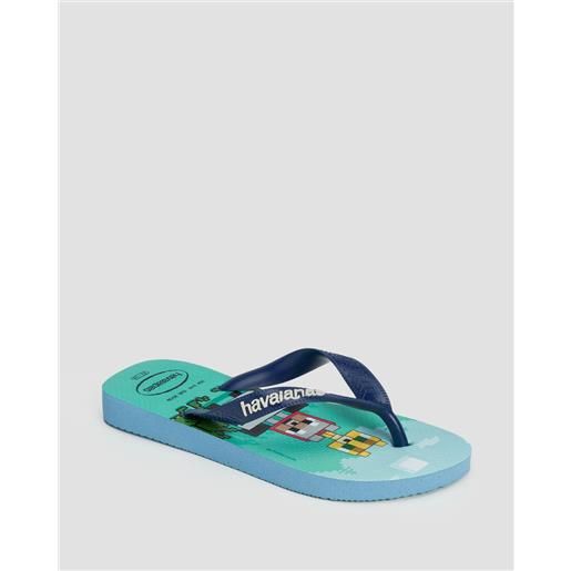 Havaianas infradito da bambino Havaianas kids minecraft