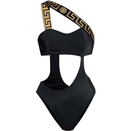Versace costume intero con cut-out - nero