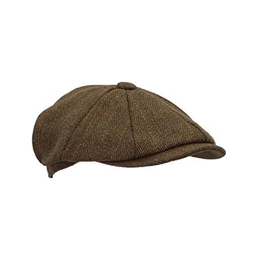 Berretto Tweed Bambini Berretto Piatto In Tweed Derby Ashton Per Bambini - Trattato Con Teflon - Vari Taglie E Colori Berretti In Tweed