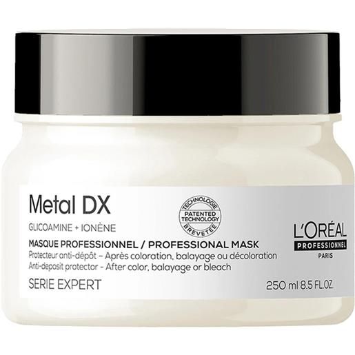 L'oreal Professionnel metal detox 250 ml maschera purificante e illuminante per capelli danneggiati vasetto