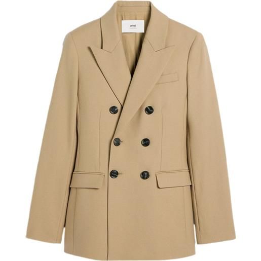 AMI Paris blazer doppiopetto - toni neutri