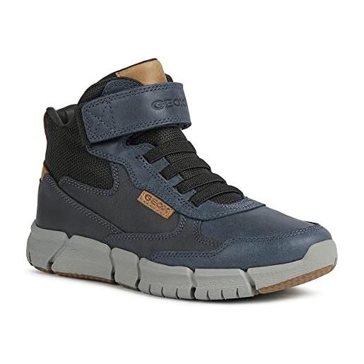 Geox bambino j flexyper boy e stivaletti bambini e ragazzi, blu (navy), 32 eu