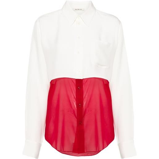 Peter Do camicia combo office - bianco