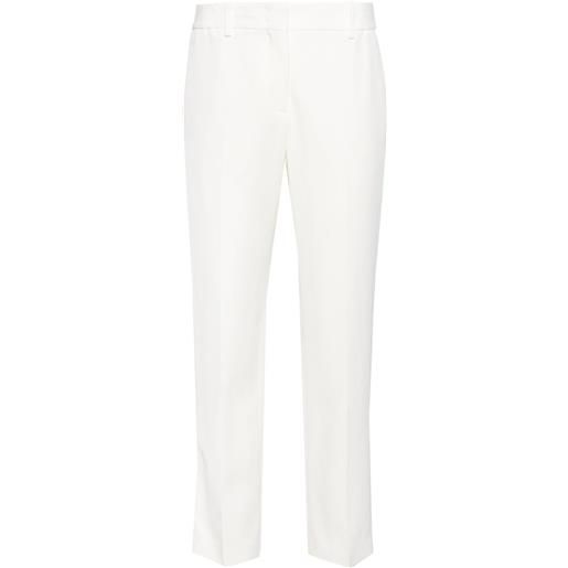 Ermanno Scervino pantaloni sartoriali a vita media - bianco