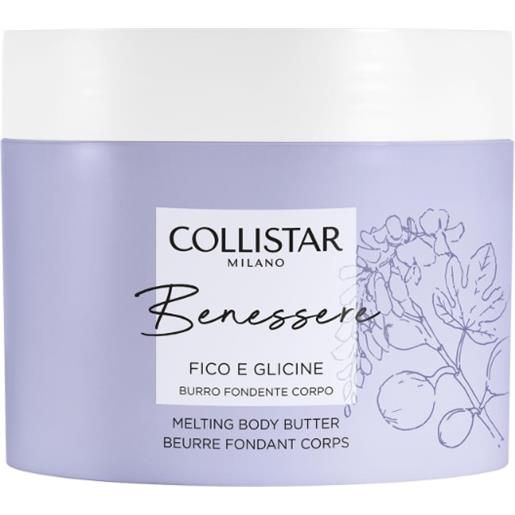 Collistar benessere fico e glicine burro fondente corpo - 200ml