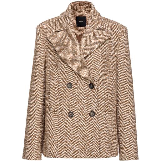 PINKO blazer doppiopetto - toni neutri