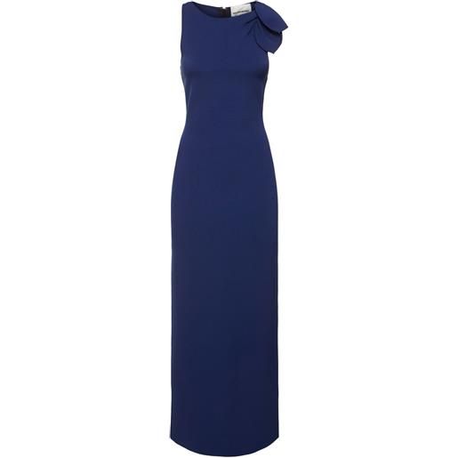 ROLAND MOURET vestito lungo in maglia di viscosa stretch