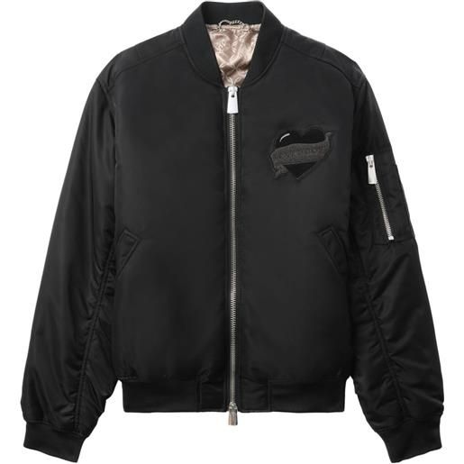 Charles Jeffrey Loverboy bomber con applicazione - nero