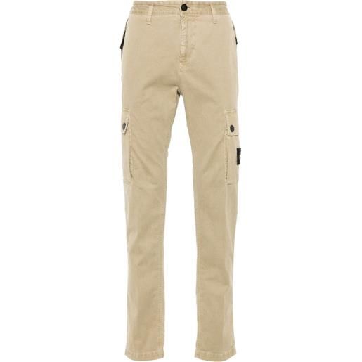 Stone Island jeans cargo slim - toni neutri