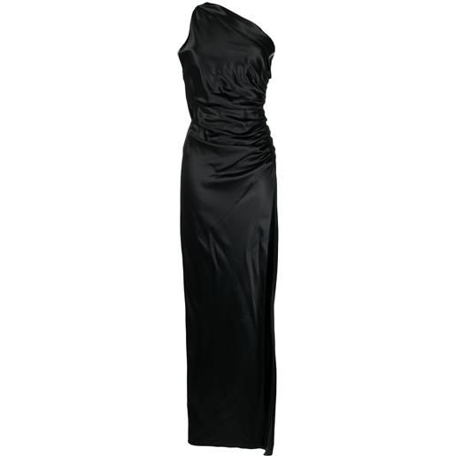 Michelle Mason abito da sera monospalla - nero