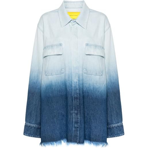 Marques'Almeida giacca denim - blu