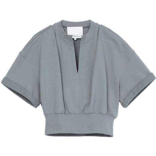 3.1 Phillip Lim t-shirt con scollo a v - blu