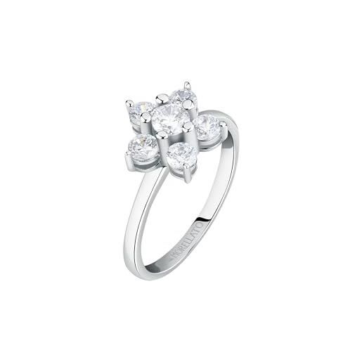 Morellato tesori anello donna in argento 925% , zirconi - saiw127012